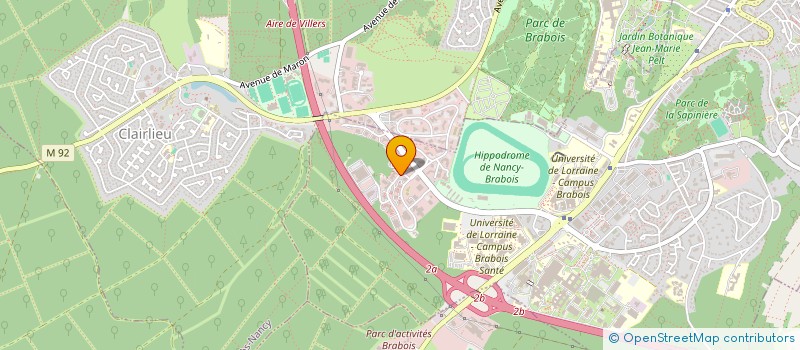 localisation de l'entreprise AUTO EXPERTISE CONSEIL  FLEVILLE-DEVANT-NANCY