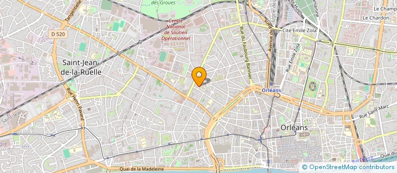 localisation de l'entreprise AUTO EXPERTISE DU LOIRET à ORLEANS