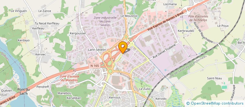localisation de l'entreprise AUTO EXPO à LANESTER
