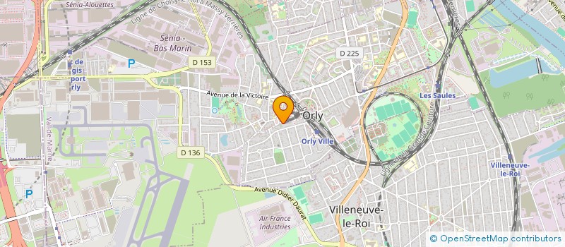 localisation de l'entreprise AUTO EXPORT 94  ORLY