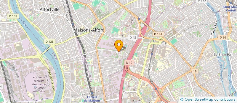 localisation de l'entreprise AUTO EXPORT AF  MAISONS-ALFORT