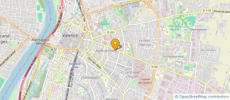 localisation de l'entreprise AUTO EXPORT VALENCE à VALENCE