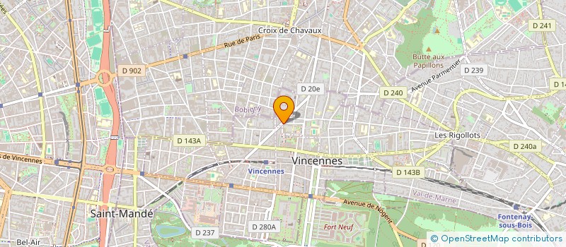 localisation de l'entreprise AUTO EXPRES  VINCENNES