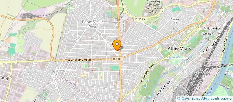 localisation de l'entreprise AUTO FACTORY  PARIS