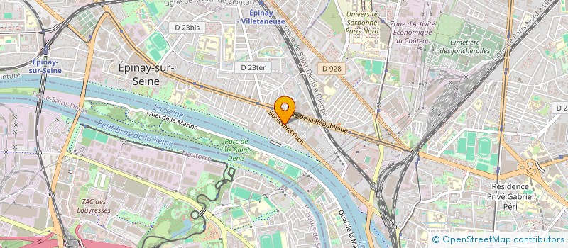 localisation de l'entreprise AUTO FACTORY à EPINAY-SUR-SEINE