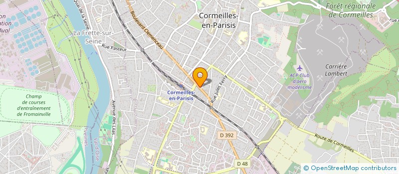 localisation de l'entreprise AUTO FAST PIECES à AULNAY-SOUS-BOIS