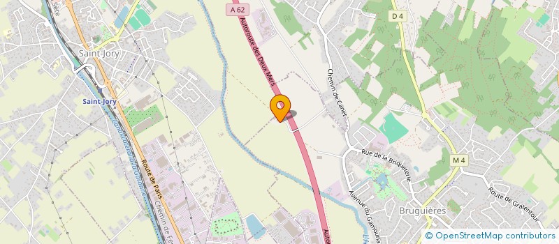 localisation de l'entreprise AUTO FIGO  LESPINASSE