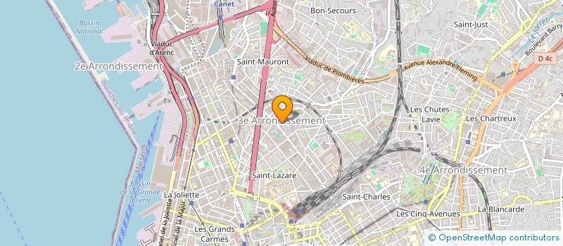 localisation de l'entreprise AUTO FIRST  MARSEILLE