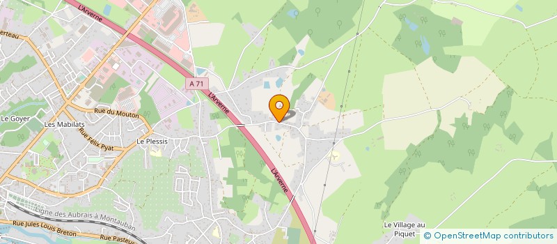 localisation de l'entreprise AUTO FLAG à VIERZON