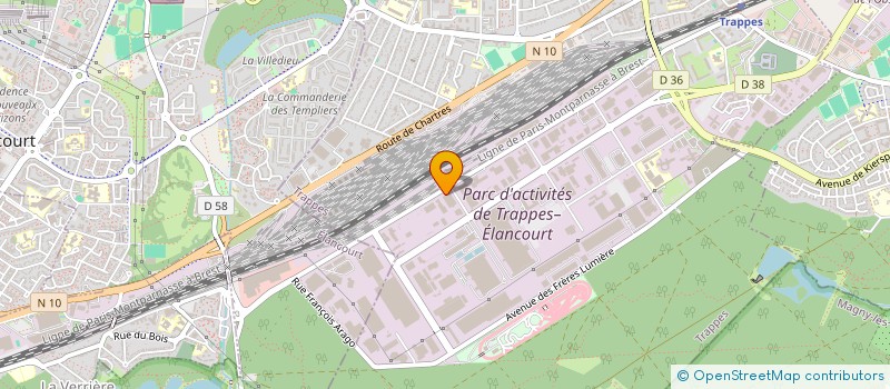 localisation de l'entreprise AUTO FOR YOU à TRAPPES