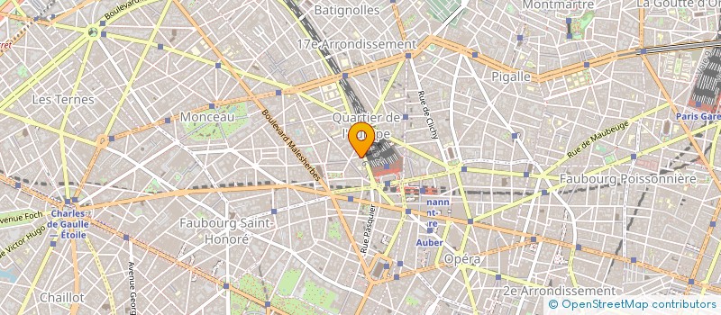localisation de l'entreprise AUTO FRANCE à PARIS