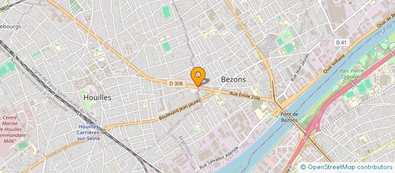 localisation de l'entreprise AUTO FRANCE DISTRIBUTION à BEZONS