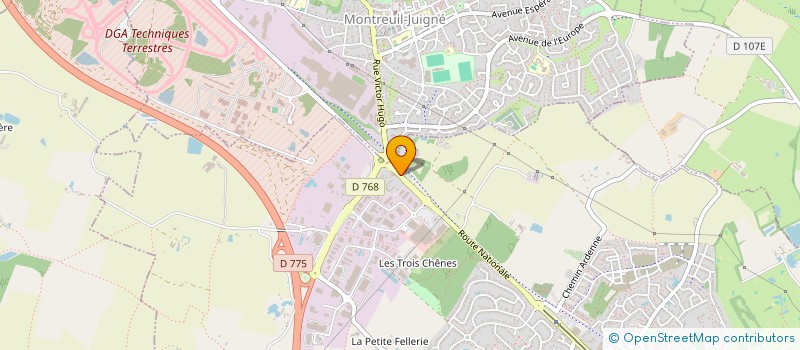 localisation de l'entreprise AUTO GALERIE à AVRILLE