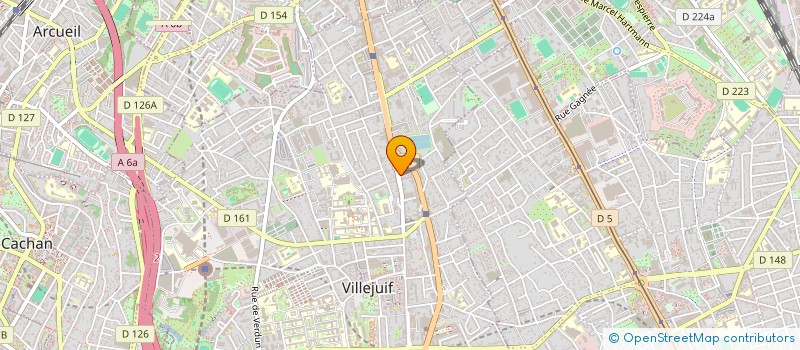 localisation de l'entreprise AUTO GESTION à VILLEJUIF