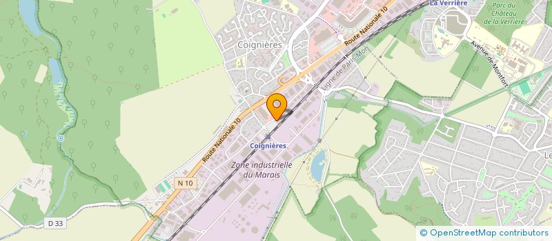 localisation de l'entreprise AUTO GL CAR à COIGNIERES