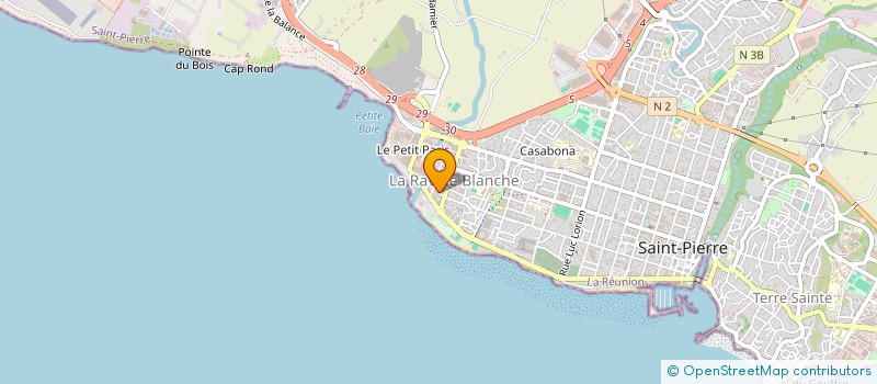 localisation de l'entreprise AUTO GP à SAINT-PIERRE