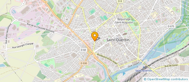 localisation de l'entreprise AUTO-GRAPH à SAINT-QUENTIN