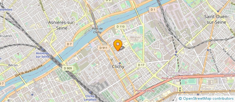 localisation de l'entreprise AUTO-GROUP à CLICHY