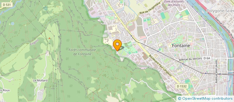 localisation de l'entreprise AUTO HYPNOTIC PROGRESS  FONTAINE