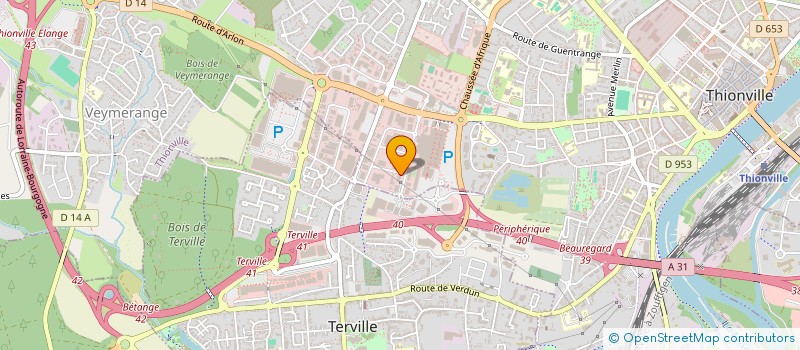 localisation de l'entreprise AUTO IMPORT à THIONVILLE