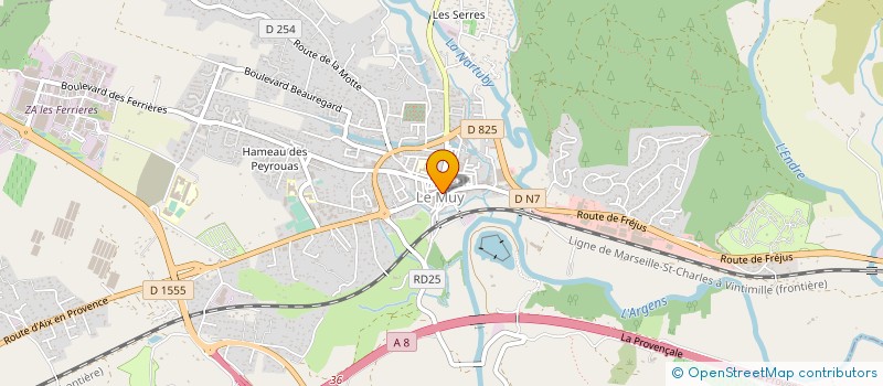 localisation de l'entreprise AUTO IMPORT BMP à LE MUY