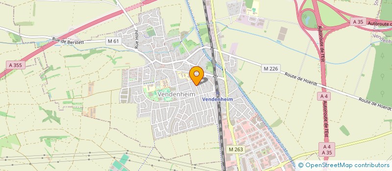 localisation de l'entreprise AUTO-IMPORT-SERVICE  VENDENHEIM