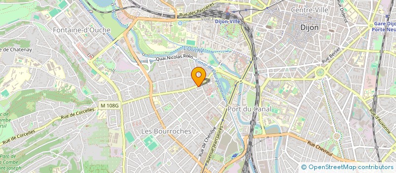 localisation de l'entreprise AUTO-IN à DIJON
