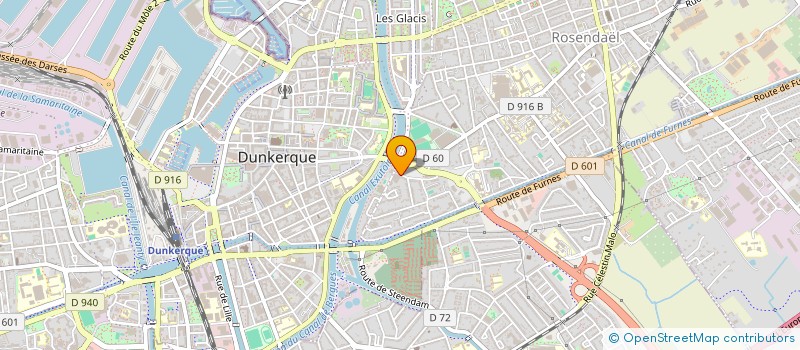 localisation de l'entreprise AUTO INDUSTRIE DU LITTORAL à DUNKERQUE
