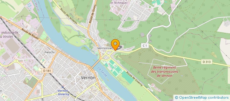localisation de l'entreprise AUTO-INNOVATIONS à VERNON