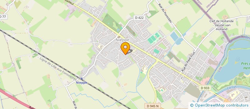 localisation de l'entreprise AUTO JC NORD à NIEPPE