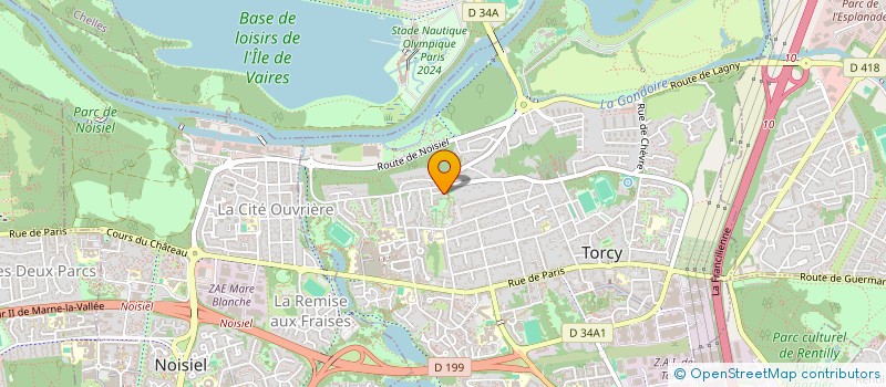 localisation de l'entreprise AUTO JUICE à TORCY