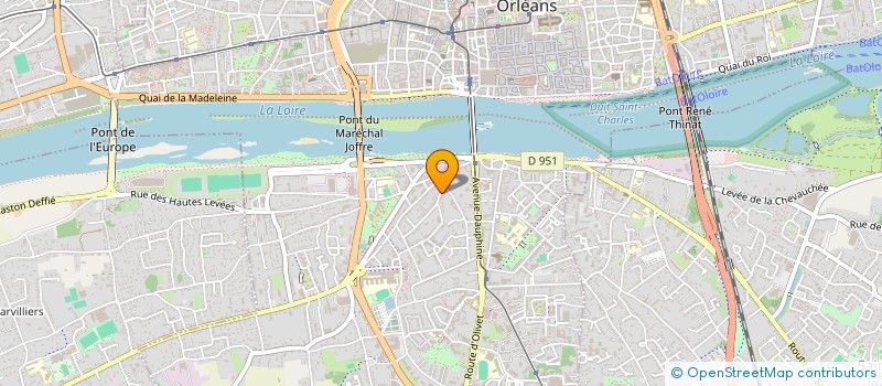 localisation de l'entreprise AUTO KARZ 45 à ORLEANS