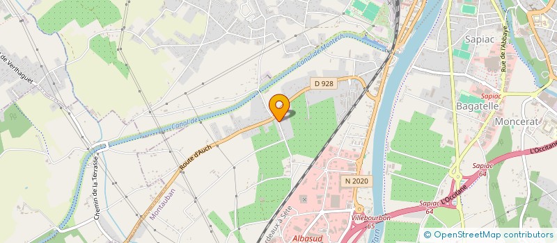 localisation de l'entreprise AUTO KOM  NARBONNE