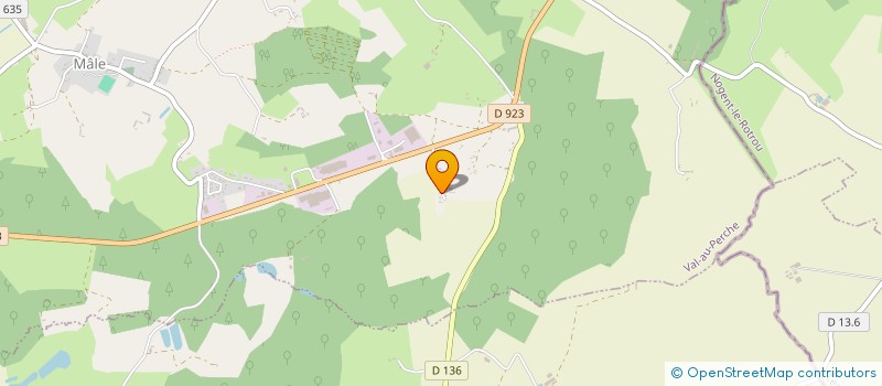 localisation de l'entreprise AUTO L'HEBDO à VAL-AU-PERCHE