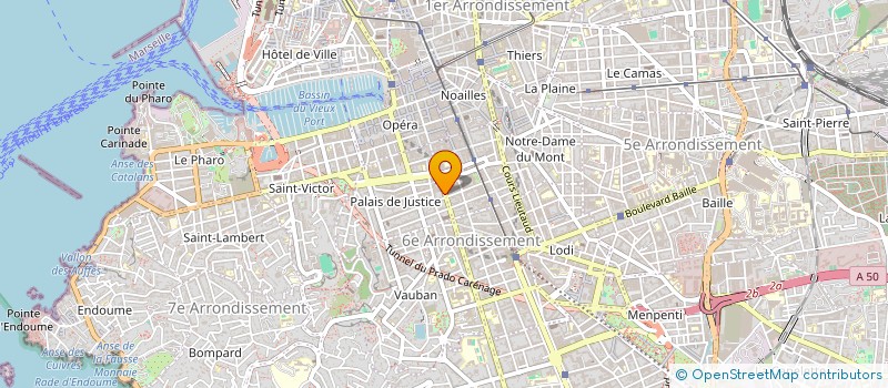 localisation de l'entreprise AUTO LAB DORE à MARSEILLE