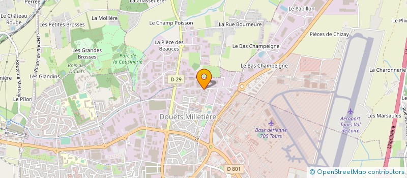 localisation de l'entreprise AUTO LAVAGE PLUS à TOURS