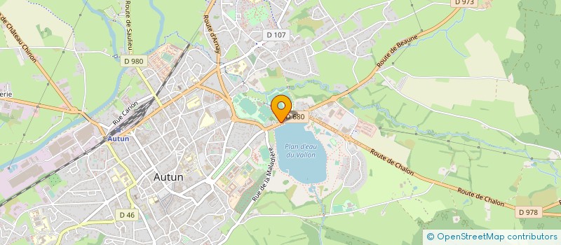 localisation de l'entreprise AUTO LAVAGE SERVICE à AUTUN
