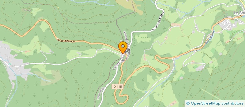 localisation de l'entreprise AUTO LE 13  PLAINFAING