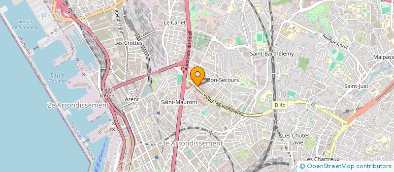 localisation de l'entreprise AUTO LEADER  MARSEILLE