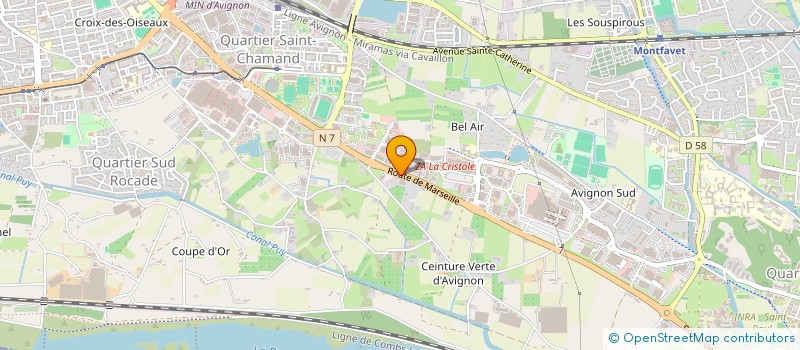 localisation de l'entreprise AUTO LEADER SA à AVIGNON