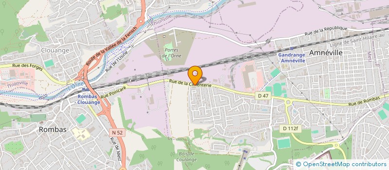 localisation de l'entreprise AUTO LEGEND AMNEVILLE  AMNEVILLE