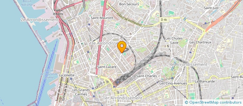 localisation de l'entreprise AUTO LIBERTE  MARSEILLE