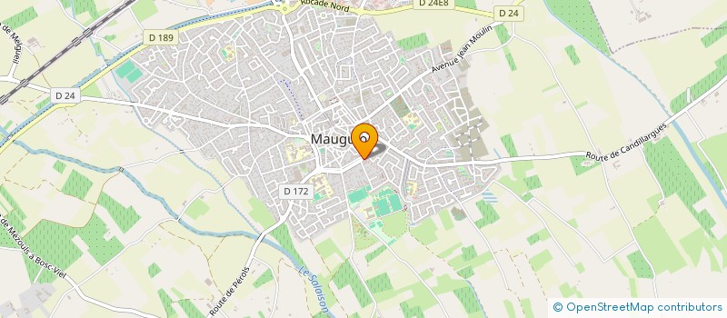 localisation de l'entreprise AUTO LIBERTE à PALAVAS-LES-FLOTS
