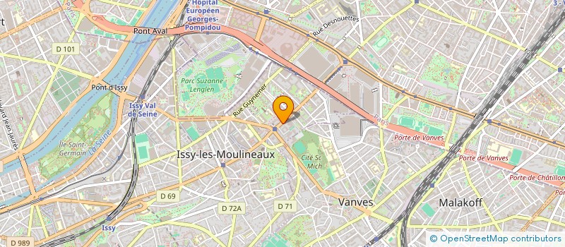 localisation de l'entreprise AUTO LIBRE à ISSY-LES-MOULINEAUX
