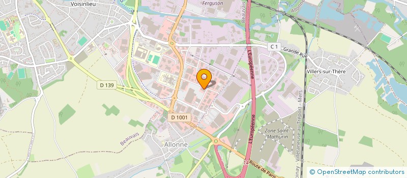 localisation de l'entreprise AUTO LIFTING RENOV  BEAUVAIS