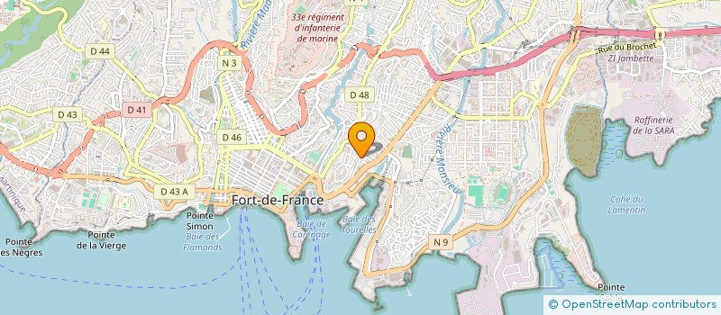 localisation de l'entreprise AUTO LOC ANTILLES à FORT-DE-FRANCE