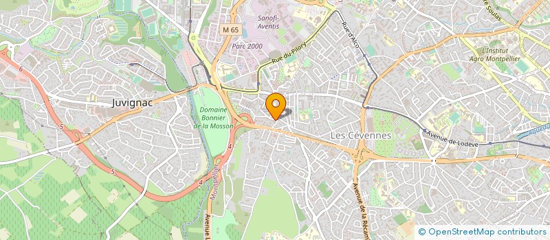 localisation de l'entreprise AUTO LOC SCH à MONTPELLIER