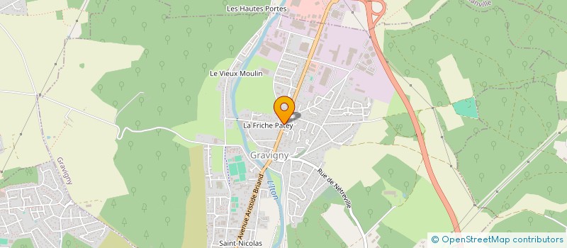 localisation de l'entreprise AUTO LOGIC MOTORS à GRAVIGNY