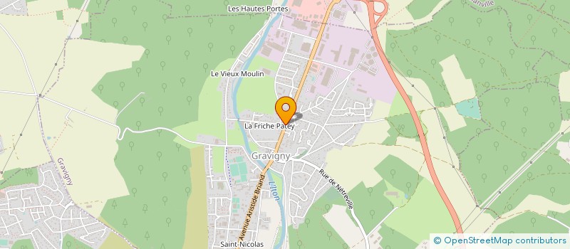 localisation de l'entreprise AUTO LOGIC SERVICES à GRAVIGNY