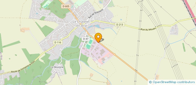 localisation de l'entreprise AUTO LOISIR  LE CHATELET-EN-BRIE